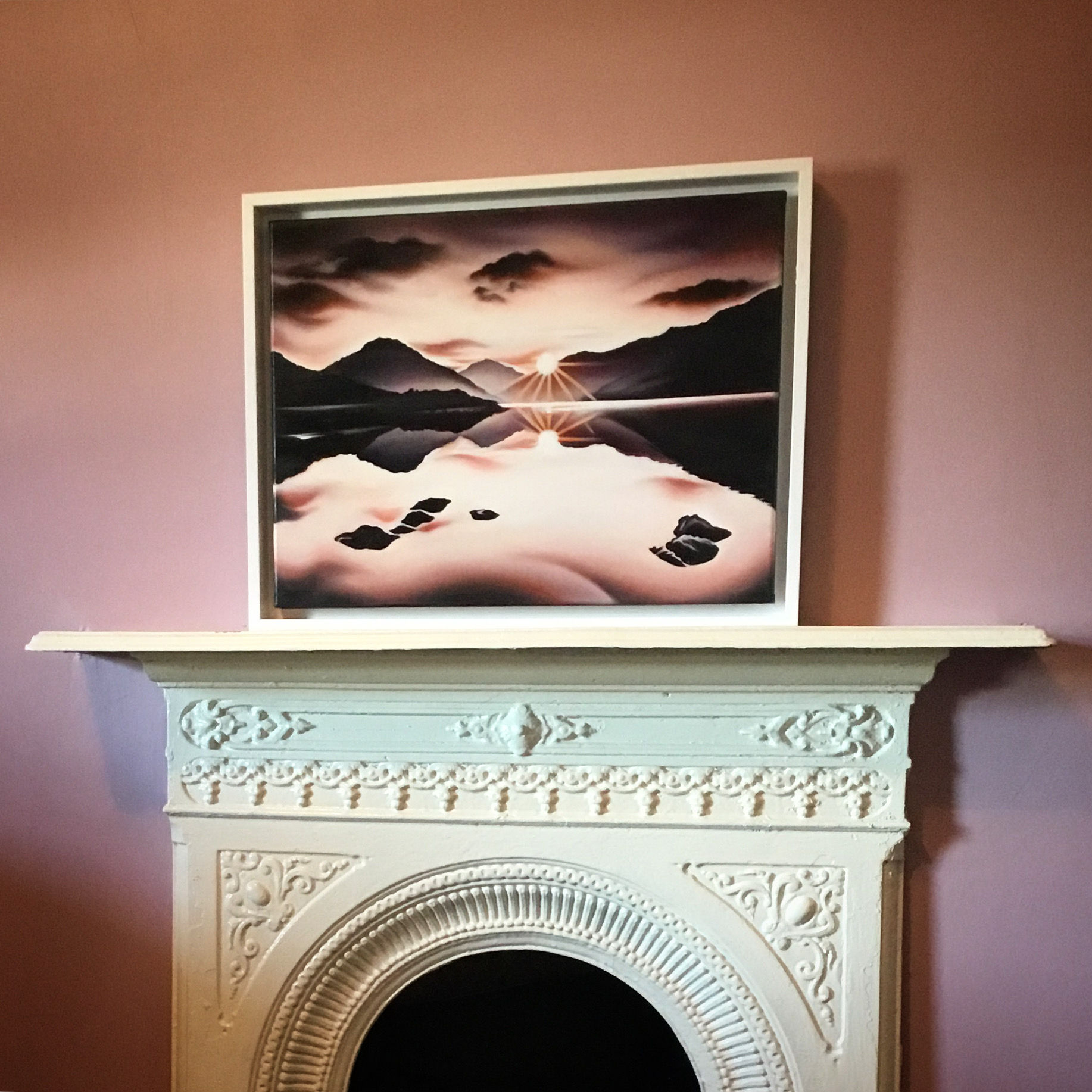 'Wasdale Sunrays' Oil Painting