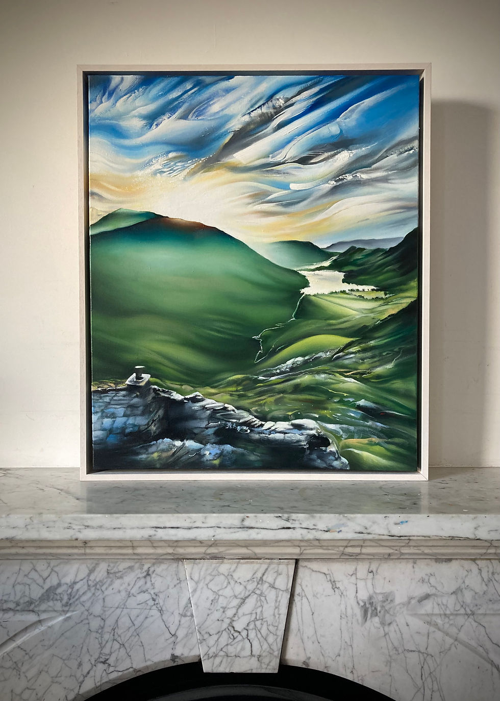 Thumbnail: A Room With A View (Buttermere) Oil Painting