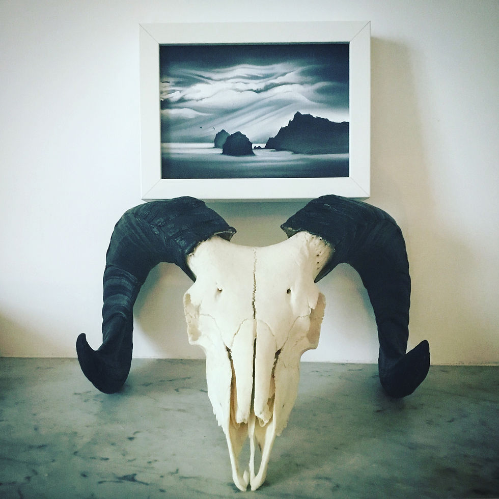 Thumbnail: 'Postcard from the Edge, St Kilda' Oil Painting