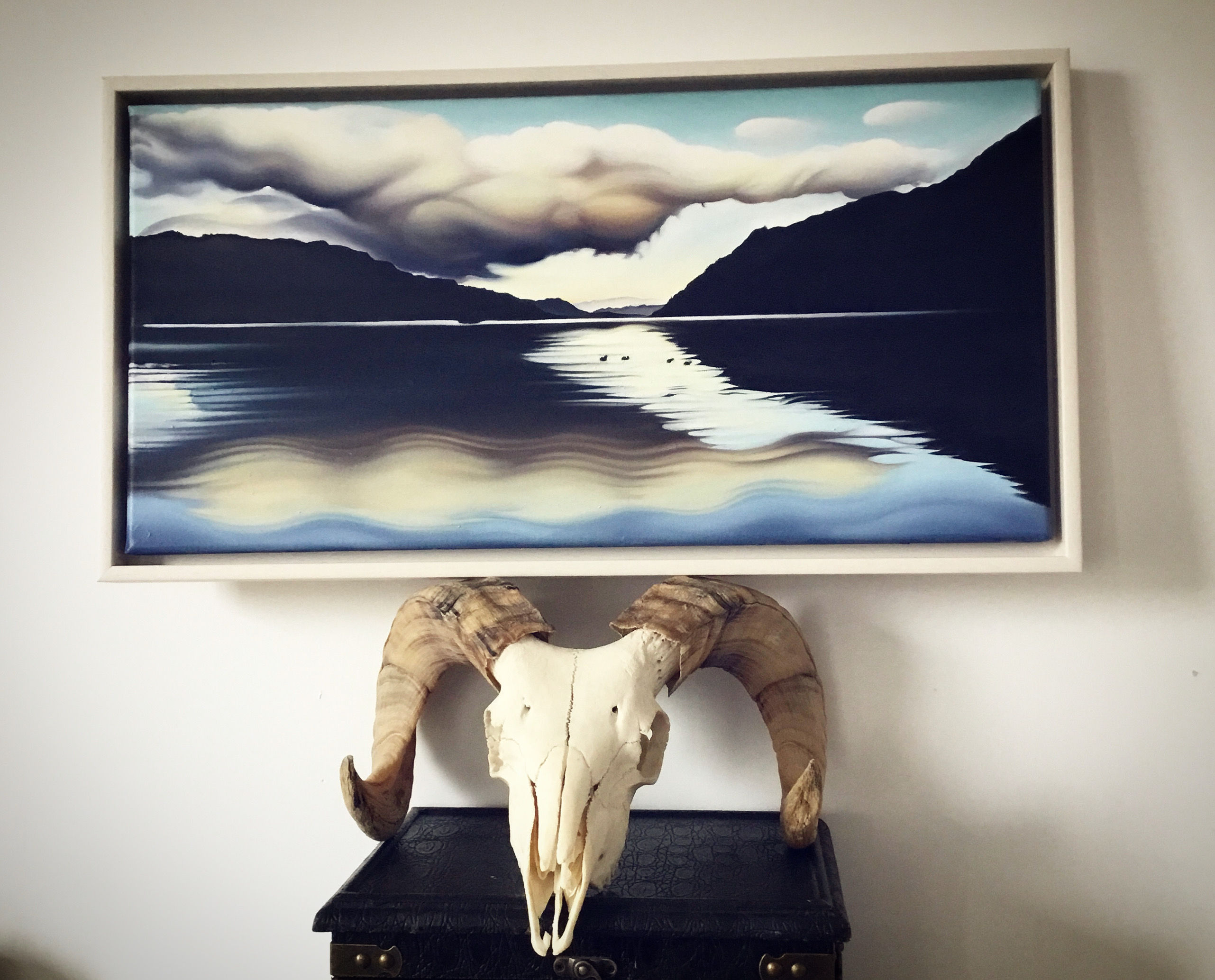 'So Here We Are (Ullswater)' Oil Painting