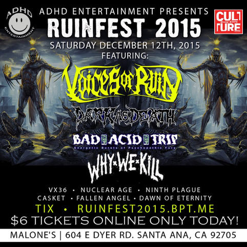 See Voices of Ruin live!!!