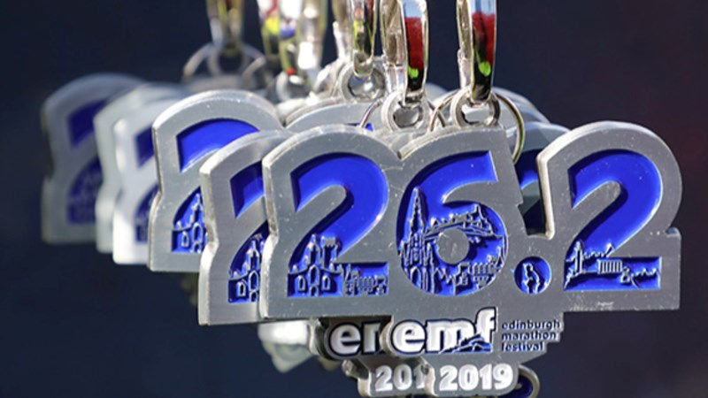 Edinburgh Marathon sponsorship page
