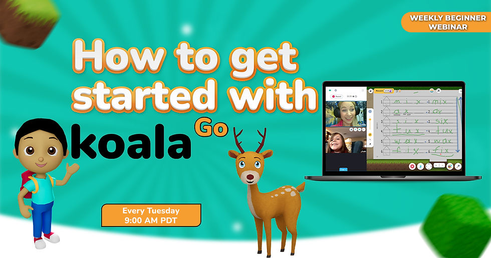 How to start with Koala Go [Free month of Koala Go Pro for attendees]   