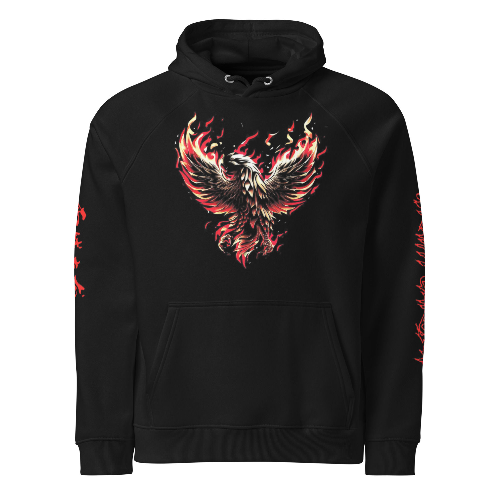 Unisex eco raglan hoodie