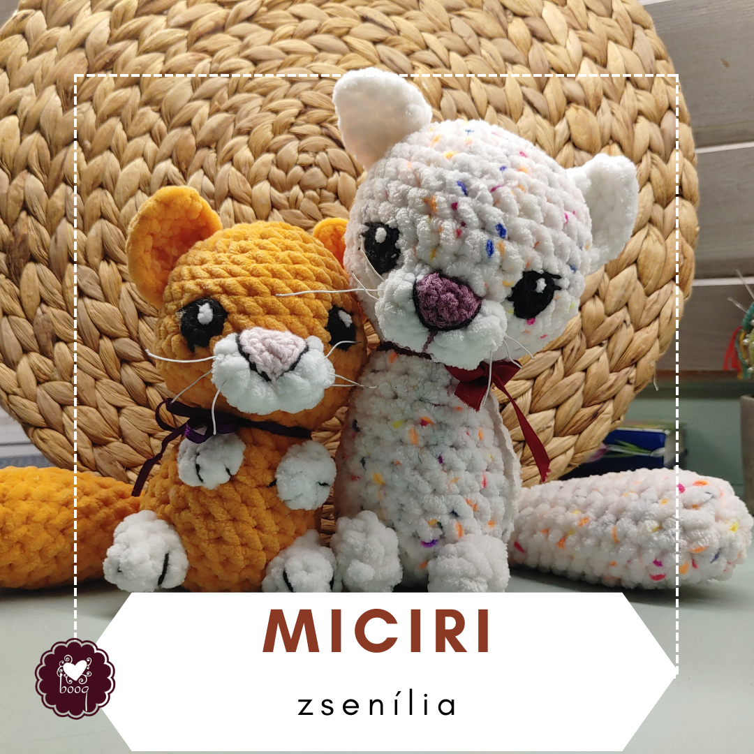 macska amigurumi plüss horgolásminta boogamigurumi