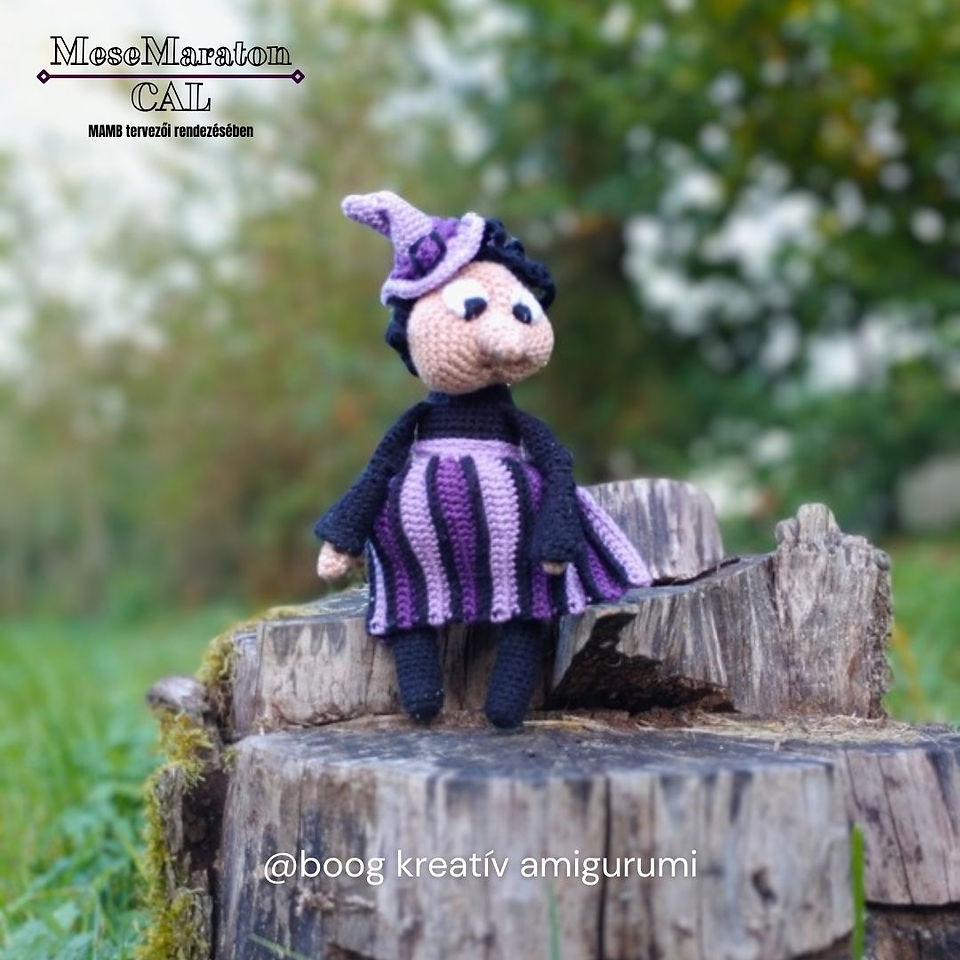 MeseMaraton CAL - magyar amigurumi mese: Boszi