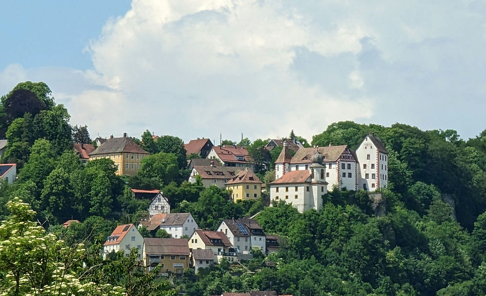 Überall ein auf und ab