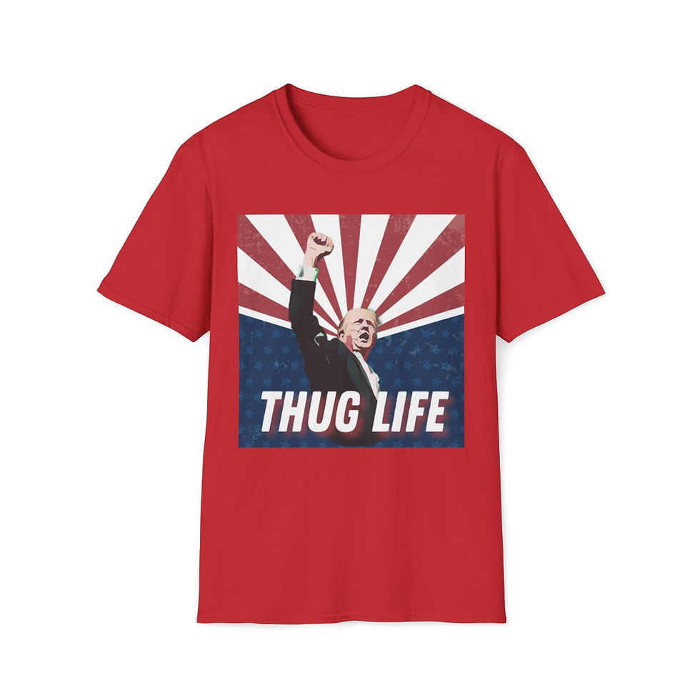 Thumbnail: Trump Thug Life Tee - Unisex Softstyle T-Shirt