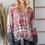 Thumbnail: Beautiful Aztec Print Long Sleeve Sweater