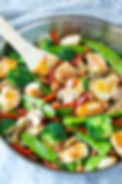 Chicken w/ Mixed Vegetables