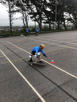 outdoor bottom turn training
