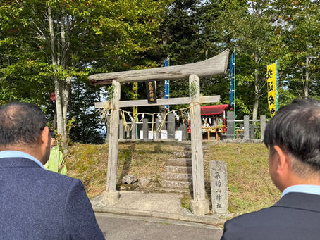 安全祈願祭に参列しました!