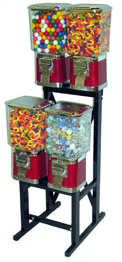 4 Head Vending Machine Rack