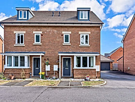 A modern three storey semi-detached house in a pleasant location facing an open green area. The property benefits from a new air sourced heat pump, EV charging point, garage with own drive, four bedrooms, ensuite shower room to a large principal bedroom.