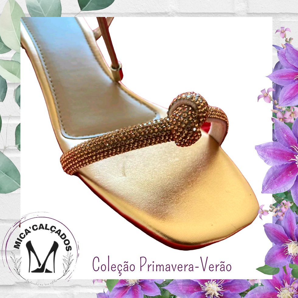 Miniatura: Sandália Thifany Strass