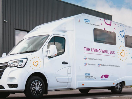 Living Well Bus providing cervical screenings in July & August
