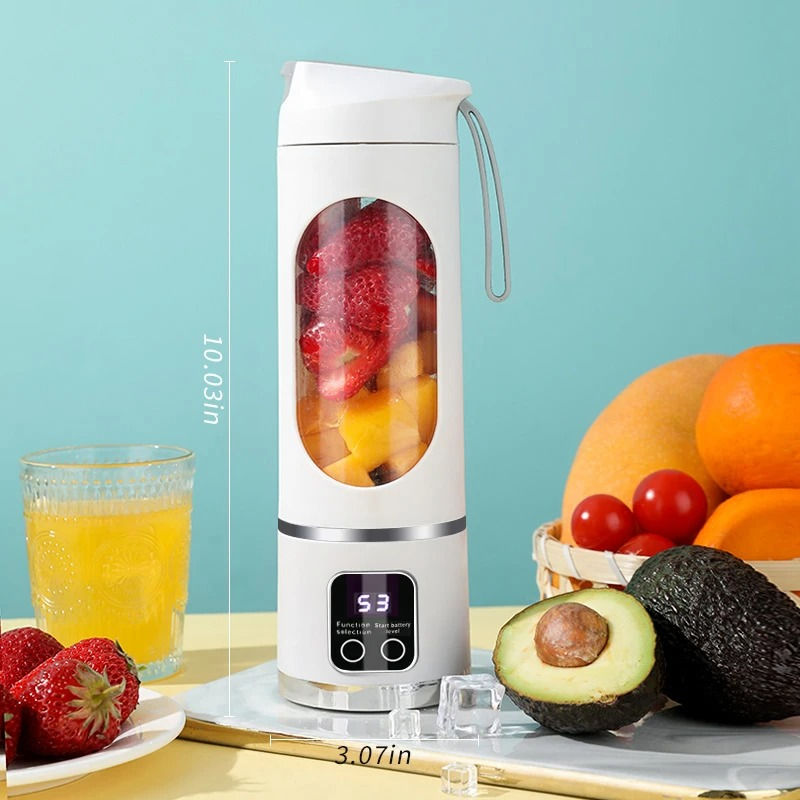 Miniatura: Juicer Portátil USB Recarregável — Suco Fresco em Qualquer Lugar
