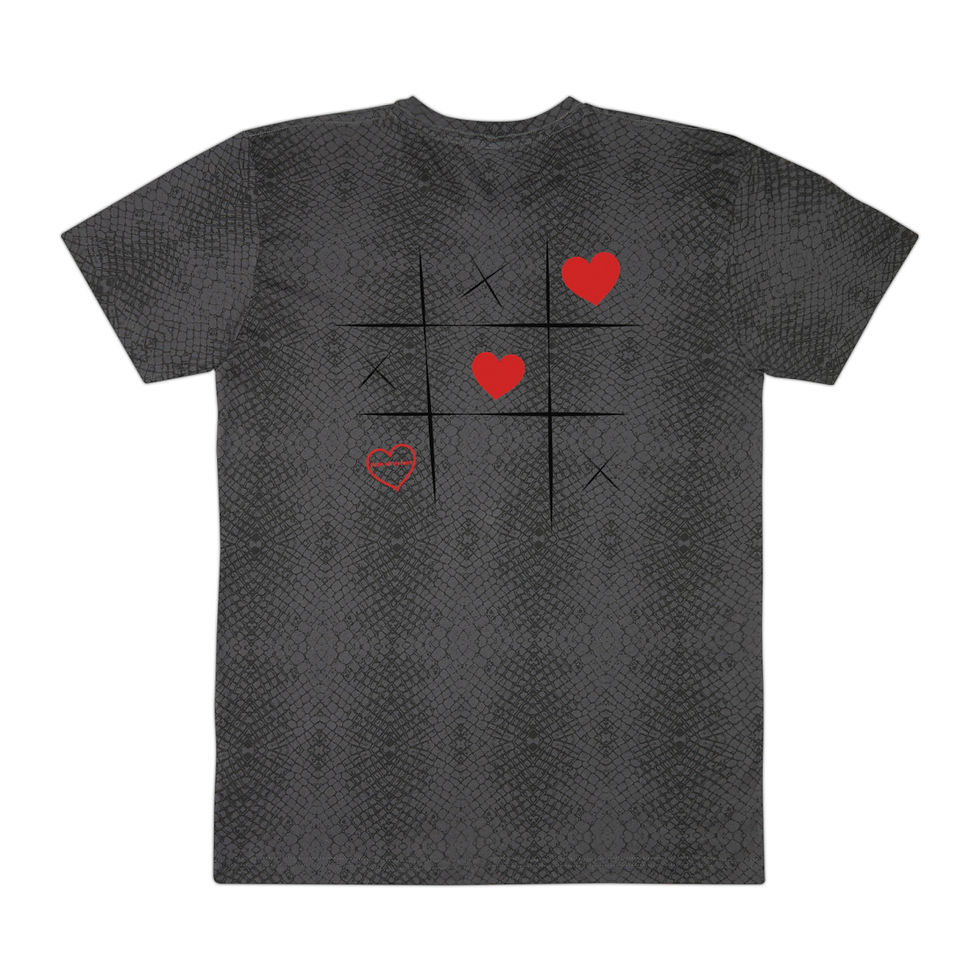 Thumbnail: Mens Playin wit my heart tee