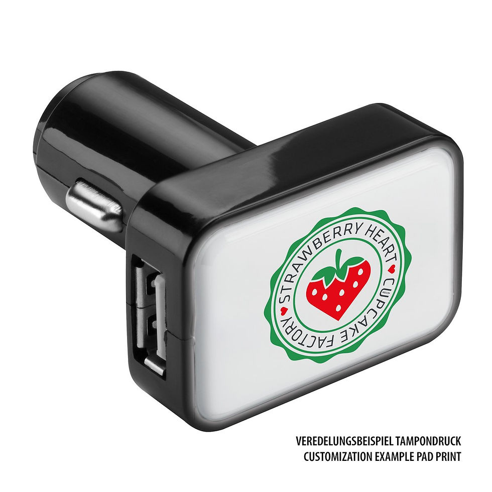 Miniaturbild: USB Autoladeadapter