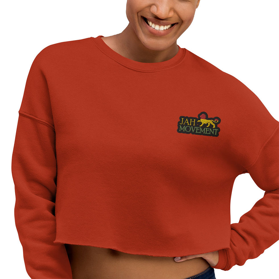 Thumbnail: Jah Movement Crop Sweatshirt
