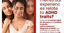 KCL Research - ADHD & Menstrual Periods