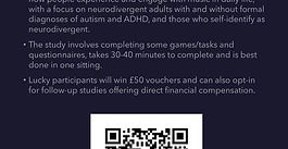 Research Participants required – What’s the Neurodivergent Brain on Music?