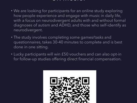 What's the Neurodivergent Brain on Music