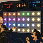Mur interactif teambuilding