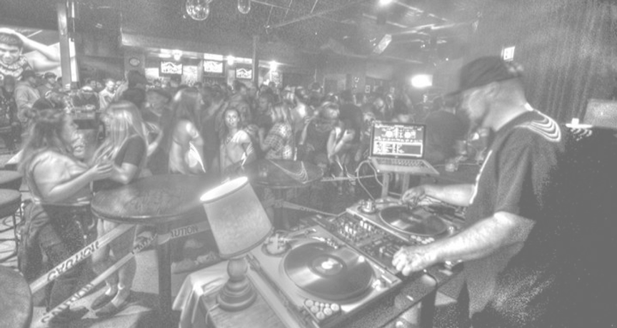 DJ K-Train at 4 Peaks nightclub in Jasper