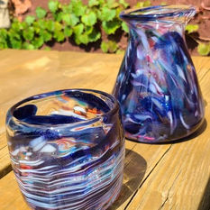 Everything Janet Handblown Glass Piece