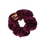 Thumbnail: Luxe Velvet Scrunchie (Deep Burgundy)