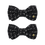 Thumbnail: Tweed Bow Tie Set Of 2 Clips (Black)