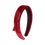 Thumbnail: Velvet Ribbon Hard Headband Side Bow (Cherry Red)