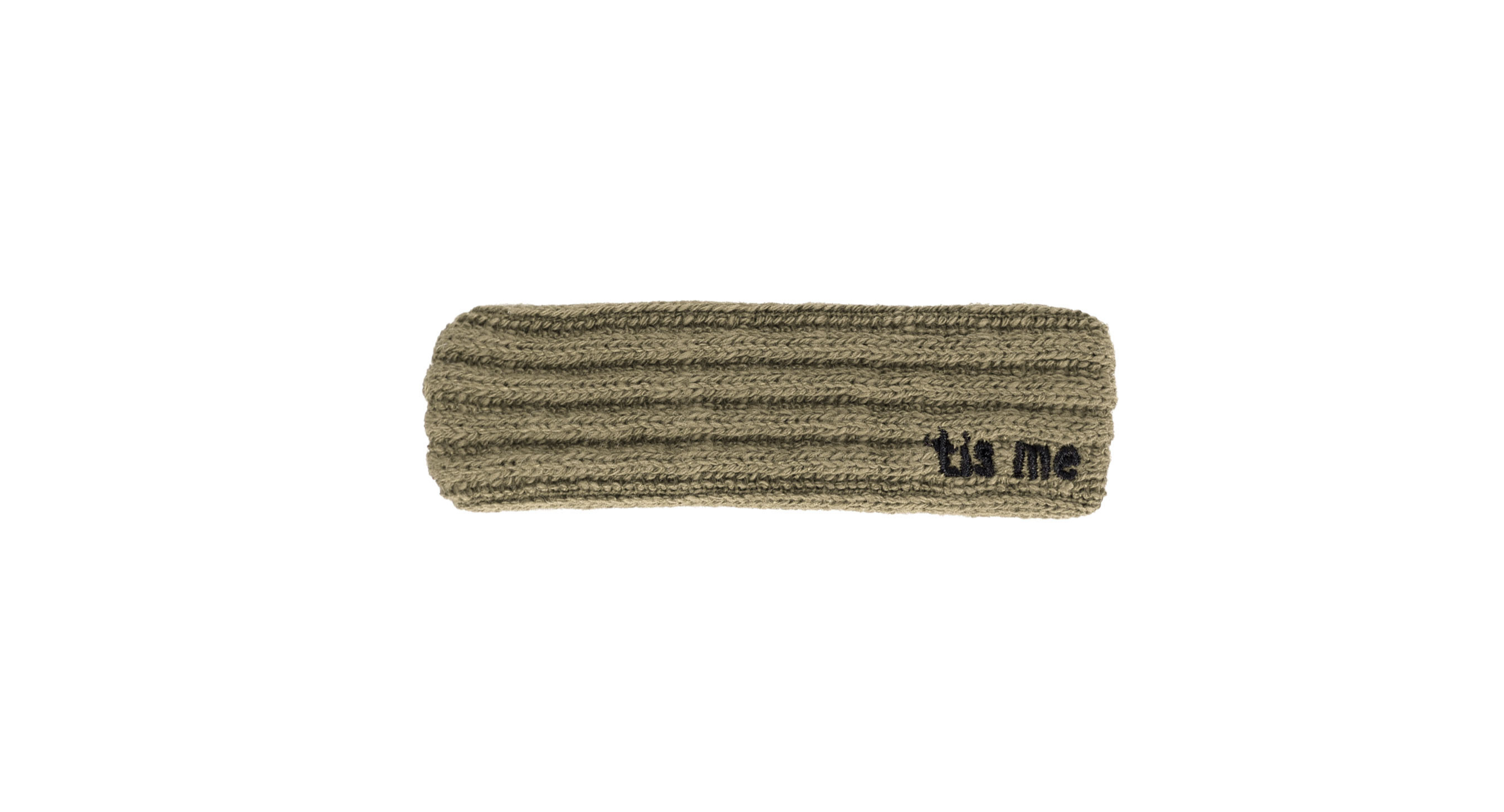 Ribbed Barrette Clip (Green)