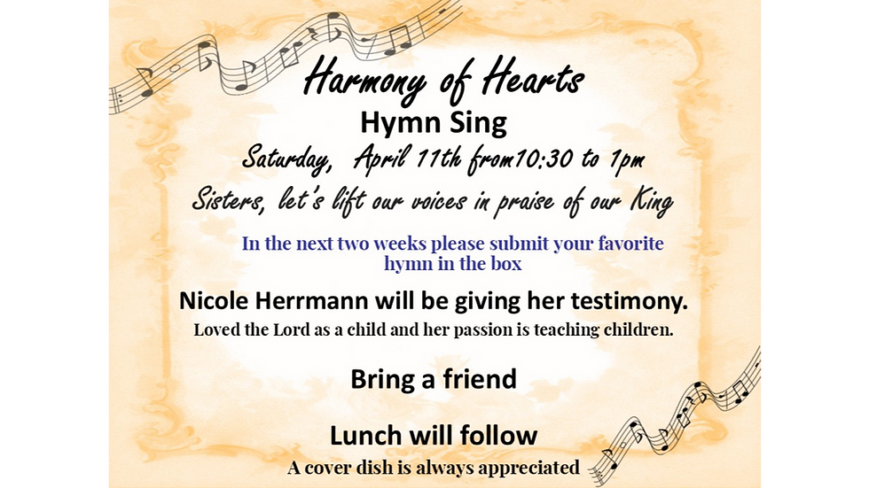 Women's Ministry Event