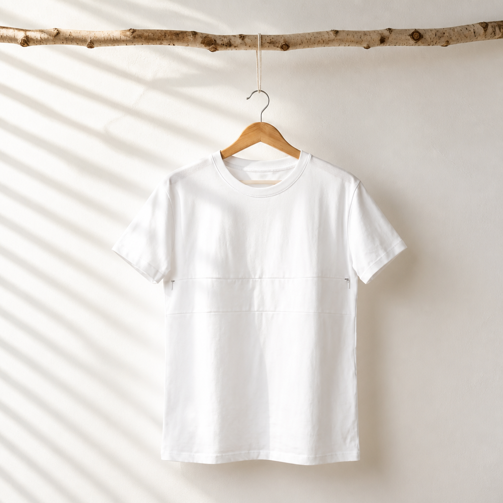 T-shirt d'Allaitement EASY ZIP