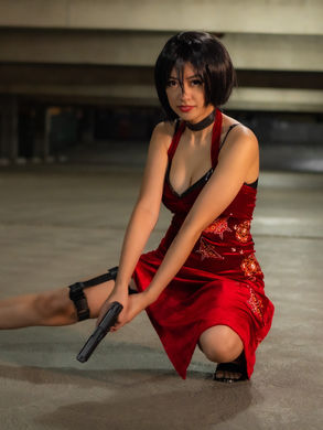 Resident Evil's Ada Wong Cosplay by SamHime