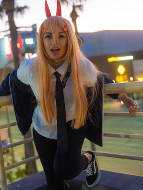 Chainsaw Man Power Cosplay by SamHime