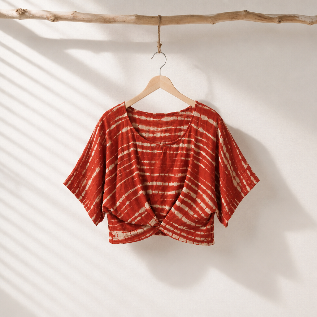 Crop top oversize Semoa – Sunset