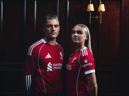 adidas and Liverpool FC Reunite with Iconic 2025/26 Home and Away Kits – Now Available in Singapore