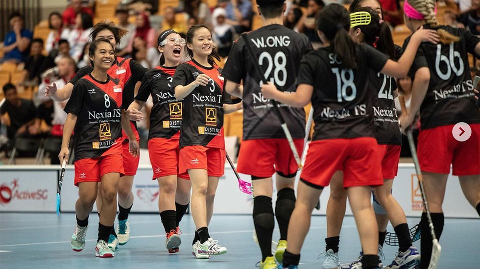 Singapore Floorball Series: Women’s AOFC Cup