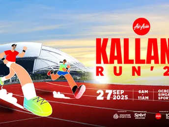 Lace Up for Fun at the First-Ever AirAsia Kallang Run 2025 – A Family-Friendly Event with Flights to Be Won!