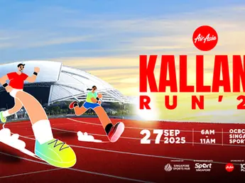 Lace Up for Fun at the First-Ever AirAsia Kallang Run 2025 – A Family-Friendly Event with Flights to Be Won!