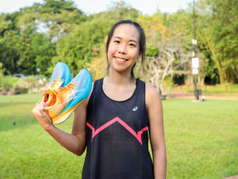 Gearing Up for Her First 10KM Road Race: SMU ASICS Campus Advocate Suen Wei Zhen