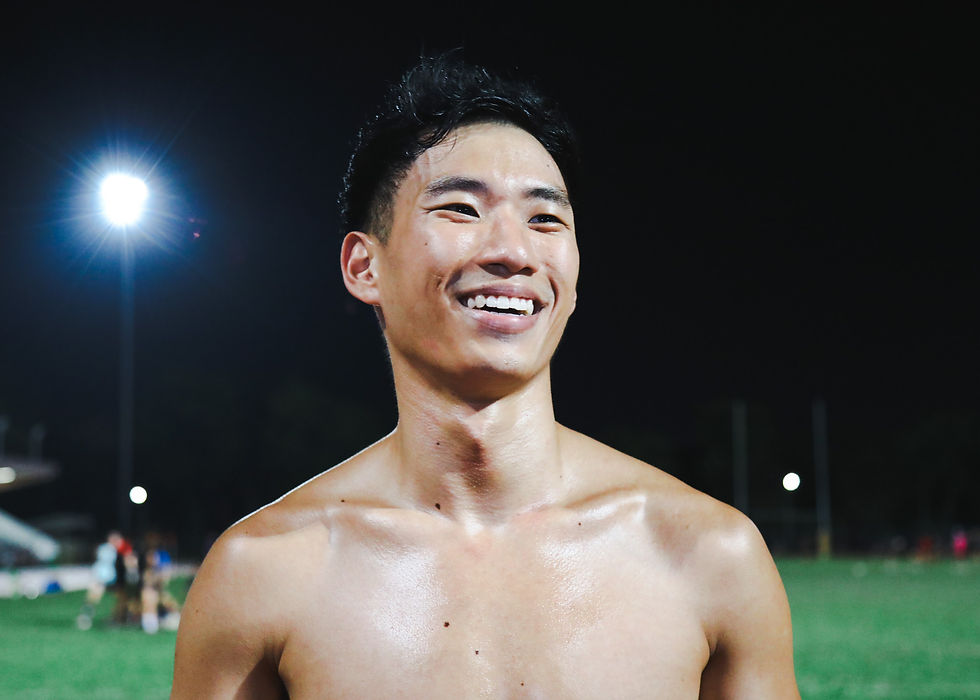 Lucas Lim in an interview with SportPlus.sg. PHOTO: HANA BASIR, SPORTPLUS.SG