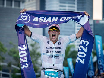 PTO Asian Open 2023: Kristian Blummenfelt and Ashleigh Gentle clinch historic wins in inaugural PTO