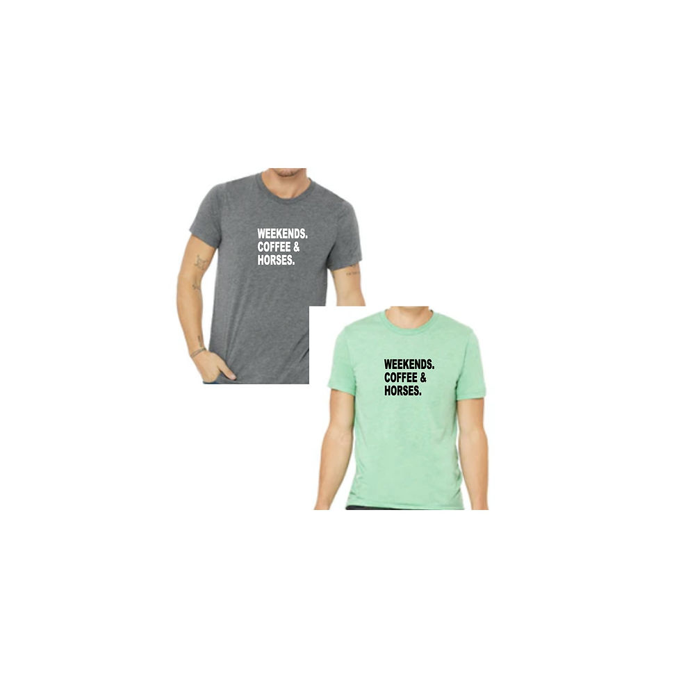 Thumbnail: Weekends CoffeeHorses Long Sleeve T-Shirt
