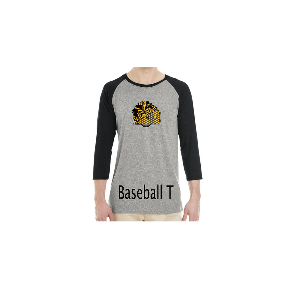 Thumbnail: Yellowjackets Megaphone Baseball T & Long Sleeve T