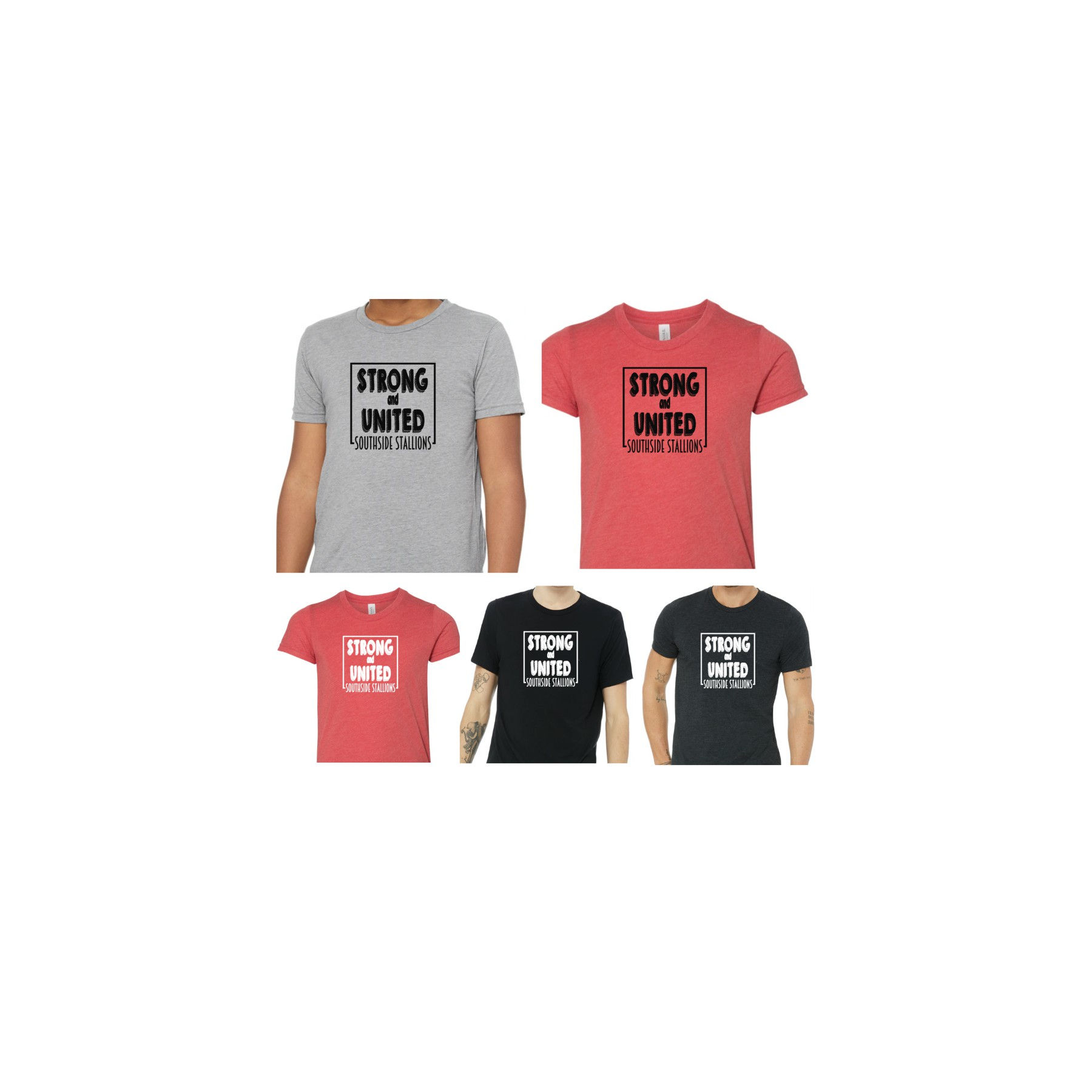 Strong & United Triblend T