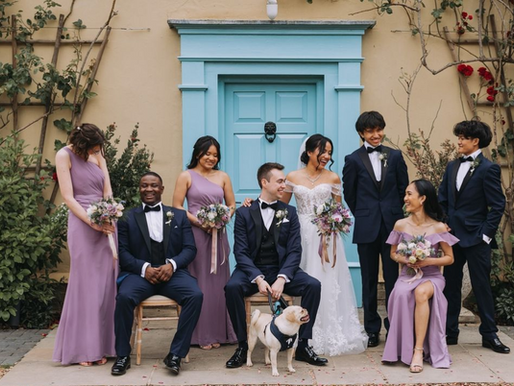 Wedding group featuring tux